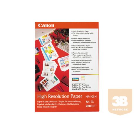 CANON HR-101 high resolution paper inkjet 110g/m2 A4 200 sheets 1-pack