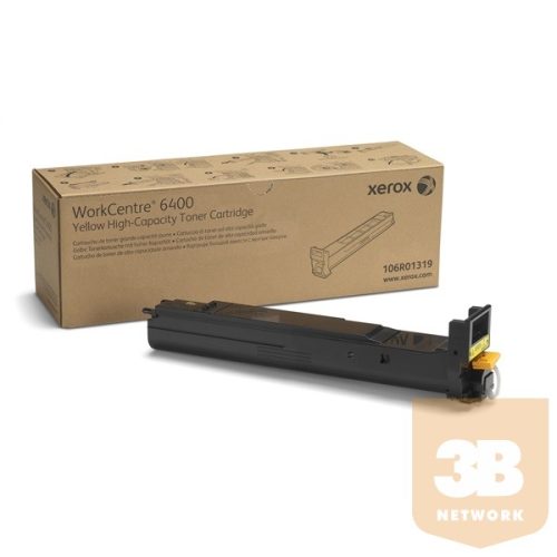 Xerox Toner Cartridge WorkCentre 6400, Yellow, 16500 oldal