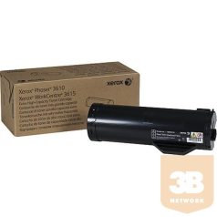   Xerox Toner Cartridge DMO Extra High Capacity Phaser3610 / WorkCentre3615, 25300 oldal, fekete
