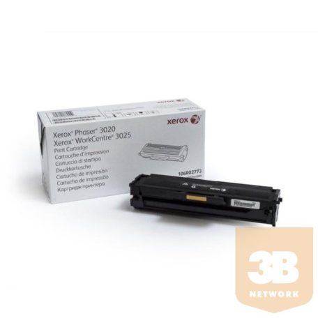 XEROX Toner Phaser 3020/ WorkCentre 3025, 1500 /oldal fekete