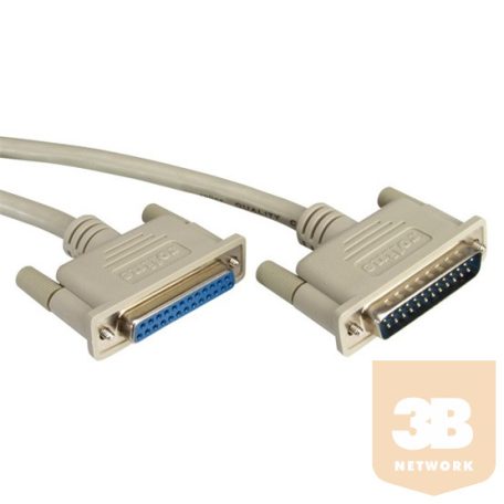 KAB Roline DB25F/M PC modem kábel - 3m
