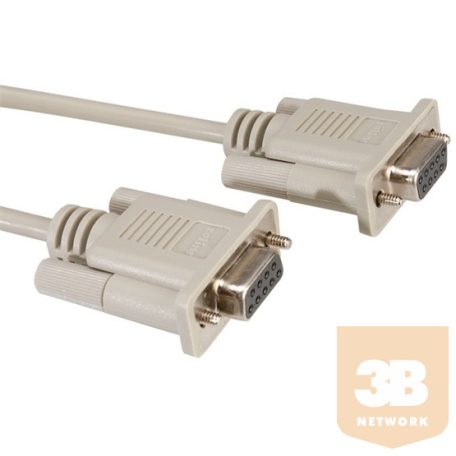 KAB Roline DB9F/DB9F Serial Link kábel - 1.8m