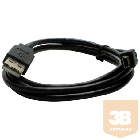 KAB Roline USB2.0 A-B M/M 5pin mini kábel