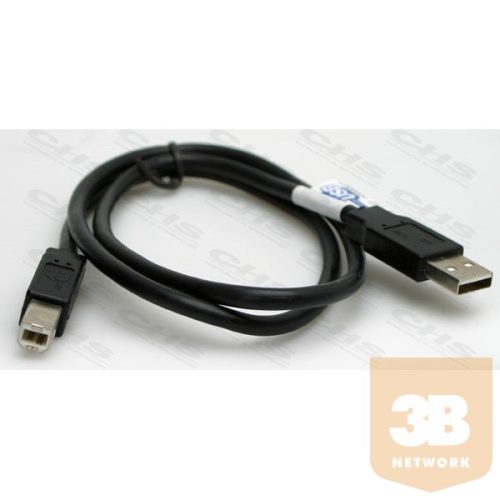 ROLINE kábel USB A-B Összekötő USB A (Male) to USB B (Male) 80cm