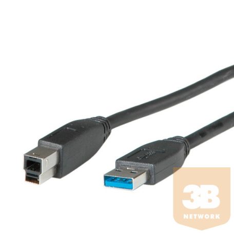 ROLINE kábel USB 3.0 A-B Összekötő 1.8m
