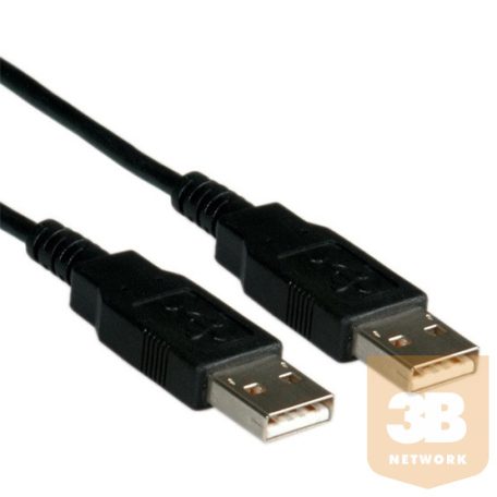 KAB Roline USB 2.0 A-A kábel - 0,8m