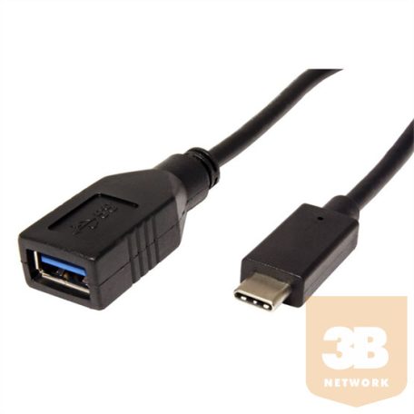 KAB ROLINE Adapter USB 3.2 C - A - OTG - M/F - 0,15m