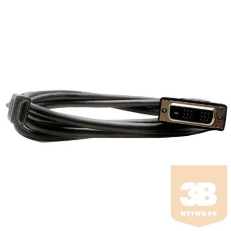 KAB Roline DVI - M-HDMI kábel - 2m