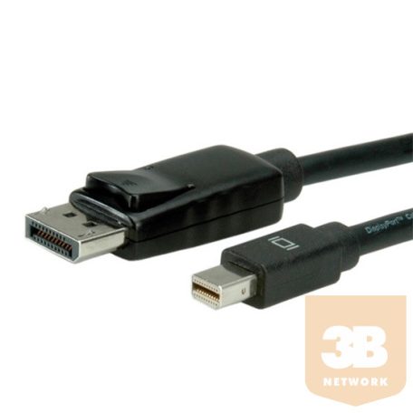 KAB Roline DisplayPort - Mini DisplayPort M/M kábel - 3m
