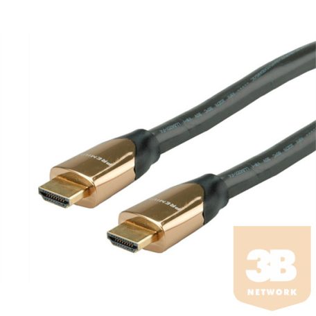 KAB Roline HDMI 2.0 kábel High Speed Ethernettel M/M - 7,5m