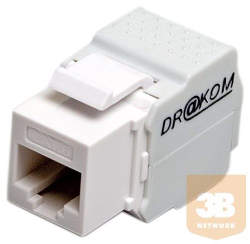 Drakom CAT.6 UTP 1XRJ45 KEYSTONE JACK (TOOL FREE)