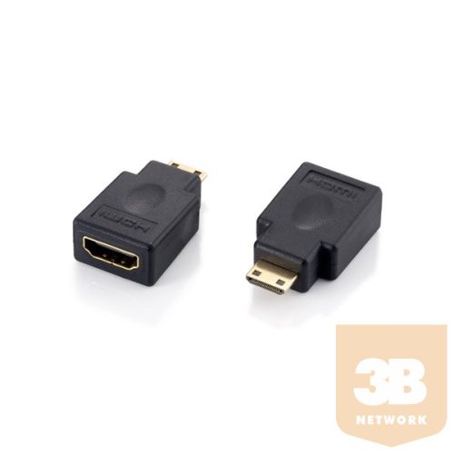 Equip Átalakító - 118914 (miniHDMI to HDMI, fekete)