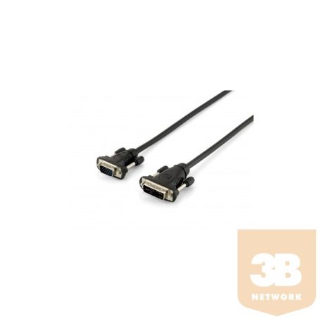 Equip 118943 DVI-VGA kábel, apa/apa, 1,8m