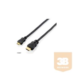 Equip 119307 HDMI - MiniHDMI kábel 1.4, apa/apa, 2m