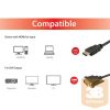 Equip Kábel - 119329 (HDMI to DVI kábel, apa/apa, aranyozott, fekete, 10m)