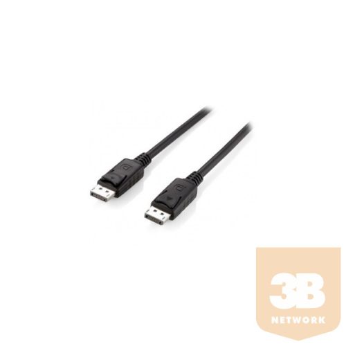 Equip Kábel - 119337 (DisplayPort1.2 kábel, 4K/30Hz, apa/apa, 5m)