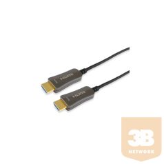   Equip Kábel - 119433 (Aktív HDMI2.0 kábel, apa/apa, 4K/60Hz, 3D, HDCP2.2, HDR, aranyozott, 100m)