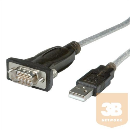 KAB ROLINE USB - RS232 Adapter kábel - 1,8m