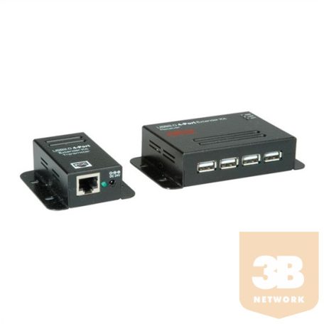 ADA Roline Extender USB 2.0 - UTP CAT5 PoC - 4 port - 50m-ig