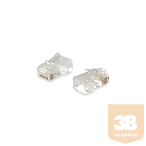 Equip 121144 UTP Cat6, RJ45 dugó, 100db/csomag