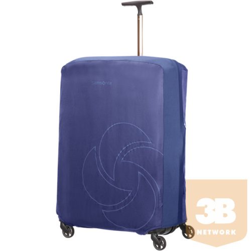 SAMSONITE Bőröndhuzat 121220-1549, FOLDABLE LUGGAGE COVER XL (MIDNIGHT BLUE) - GLOBAL TA