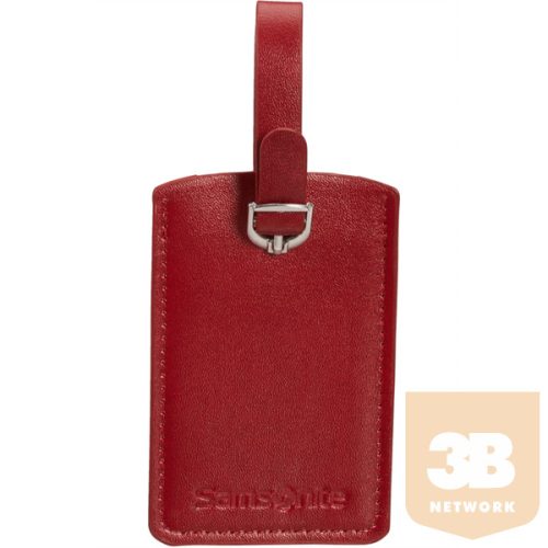 SAMSONITE Utazási Kiegészítő 121307-1726, RECTANGLE LUGGAGE TAG X2 (RED) -GLOBAL TA