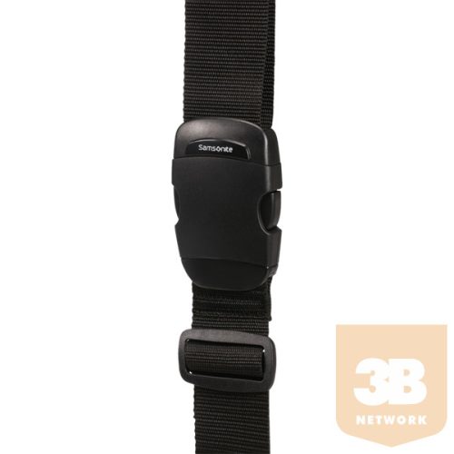 SAMSONITE Utazási Kiegészítő 121312-1041, LUGGAGE STRAP 50MM (BLACK) -GLOBAL TA