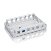 Equip Keystone Fali doboz - 125460 (12 port, Cat.5e/Cat.6/Cat.6A, fehér)