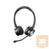 Sandberg Wireless Fejhallgató - Bluetooth Office Headset Pro+ (Bluetooth 5.0; mikrofon; hangerő szabályzó; fekete)