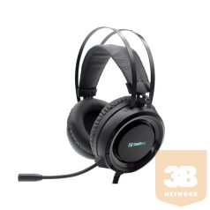 SANDBERG Gamer Fejhallgató, Dominator Headset, Fekete