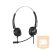 SANDBERG Headset mikrofonnal, USB+RJ9/11 Headset Pro Stereo, Fekete