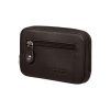 SAMSONITE BŐR Kulcstartó 127078-1320, 524 Z Round Key Pouch 2R (Ebony Brown) -ATTACK 2 SLG