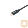 Equip Átalakító Kábel - 128346 (USB-C 3.2 Gen1 to USB-C, apa/apa, fekete, 1m)