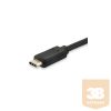 Equip 12888207 USB-C -> USB-B 2.0 kábel, apa/apa, 1m