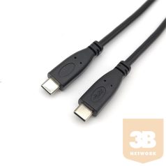   Equip Átalakító Kábel - 128887 (USB-C2.0 to USB-C, apa/apa, fekete, 2m)