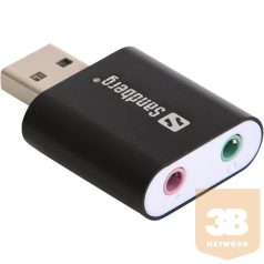 Sandberg USB -> Sound Link külső hangkártya