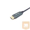 Equip Kábel - 133415 (USB-C to HDMI, apa/apa, 4K/60Hz, aluminium burkolat, 1m)