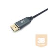 Equip Kábel - 133421 (USB-C to DisplayPort, apa/apa, 8K/60Hz, aluminium burkolat, 1m)