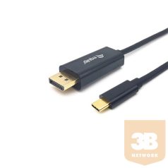   Equip Kábel - 133426 (USB-C to DisplayPort, apa/apa, 4K/60Hz, műanyag burkolat, 1m)
