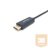 Equip Kábel - 133426 (USB-C to DisplayPort, apa/apa, 4K/60Hz, műanyag burkolat, 1m)