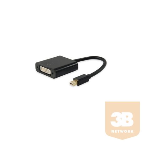 Equip Átalakító - 133433 (MiniDP -> DVI, apa/anya, fekete)
