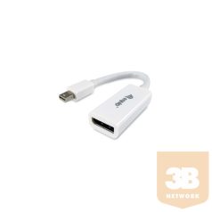   Equip Átalakító - 133440 (MiniDP - DisplayPort, apa/anya, fehér)