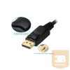 Equip Átalakító - 133441 (DisplayPort to VGA/HDMI/DVI, fekete)