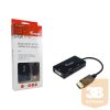 Equip Átalakító - 133441 (DisplayPort to VGA/HDMI/DVI, fekete)