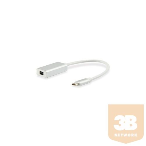 Equip 133457 USB-C -> Mini DisplayPort átalakító, apa/anya