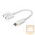 Equip Átalakító - 133460 (USB-C to Audio, 2x3,5mm Jack, ezüst)