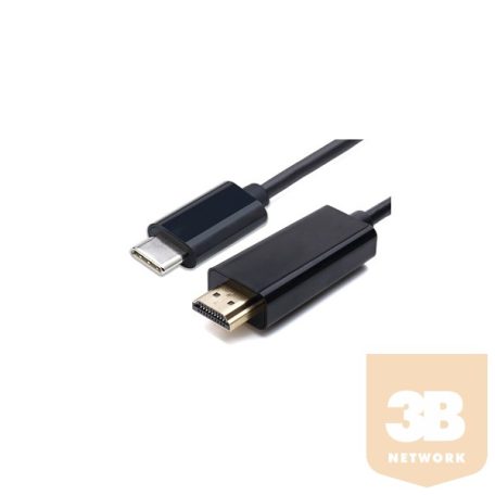 Equip 133466 USB-C -> HDMI kábel, apa/apa, 1,8m