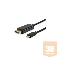 Equip 133467 USB-C -> DisplayPort kábel, apa/apa, 1,8m