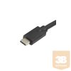 Equip 133468 USB-C -> DVI-D Dual-Link kábel, apa/apa, 1,8m