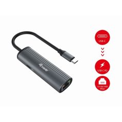   Equip Notebook Dokkoló - 133486 (Bemenet: USB-C, Kimenet: USB-C PD:100W/RJ45 Gigabit)